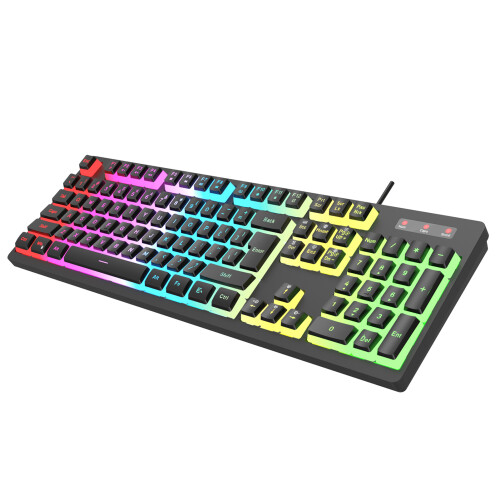 RGB Mechanical Gaming Keyboard USB Wired ABS Keycaps