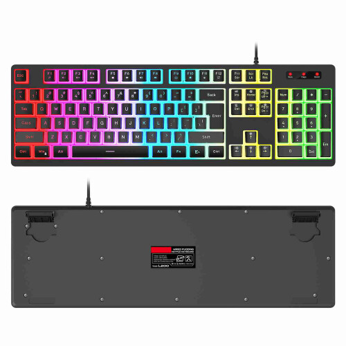 RGB Mechanical Gaming Keyboard USB Wired ABS Keycaps 2