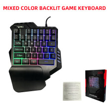 HXSJ G92 One Hand Keyboard 35 Keys Mini Membrane USB Wired Gaming