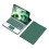 Wireless BT Keyboard USB Keypad with PU Case for Tablet Air2/Pro 9.7in 1