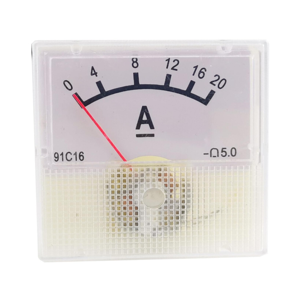 Dc0-20A Ammeter Pointer Type Tester For Electrical Equipment Mechanical Current Meter 9016109305367