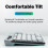 Dual-mode Wireless Keyboard Mouse 2.4G BT5.0 Rechargeable 5