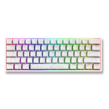 61 Keys Wired Mechanical Gaming Keyboard Hot-Swap LED Magnetic Shaft