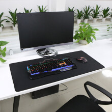900*400*2mm Black Anti-slip Rubber Gaming Mouse Pad
