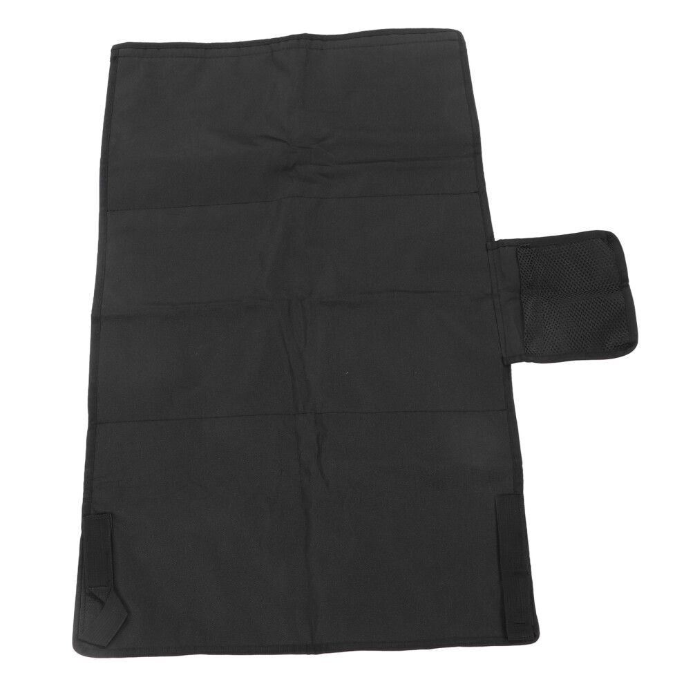 Portable Toddler Airplane Footrest Extender, 79x44cm, Black