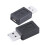 Male to Female Micro USB Mini Changer Adapter Convertor Data Plug 5