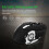 Portable Mute Rechargeable 2400DPI USB Wireless Gaming Mouse Black 3