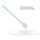 50pcs Anti static Foam Cleaning Swabs For Printer Disk Lens 3