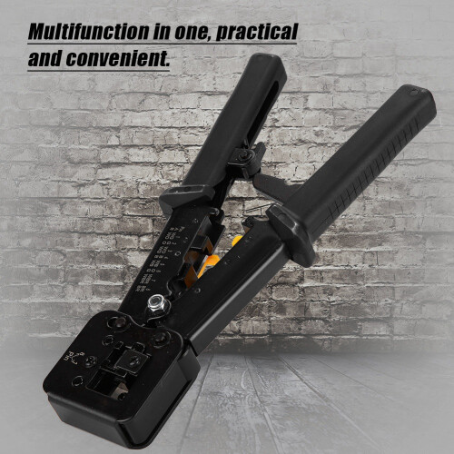 RJ45 6P 8P Network Pliers Crimping Tool (Black) 2