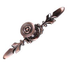 Europäischer roter Bronze-Griffknopf, langlebiges Zinklegierung, 4 Farben