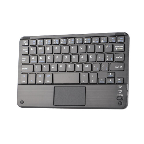 7 Inch Wireless Slim Touchpad Keyboard Scissors Feet 1
