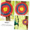 Straw Material Archery Target Hand Woven Portable Ring Grass Target 50 Cm Diameter 4