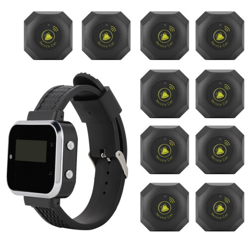 Wrist Watch Pager Receiver Smart Call Button for Waiter 1