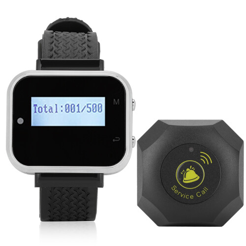 Wrist Watch Pager Receiver Smart Call Button for Waiter 2
