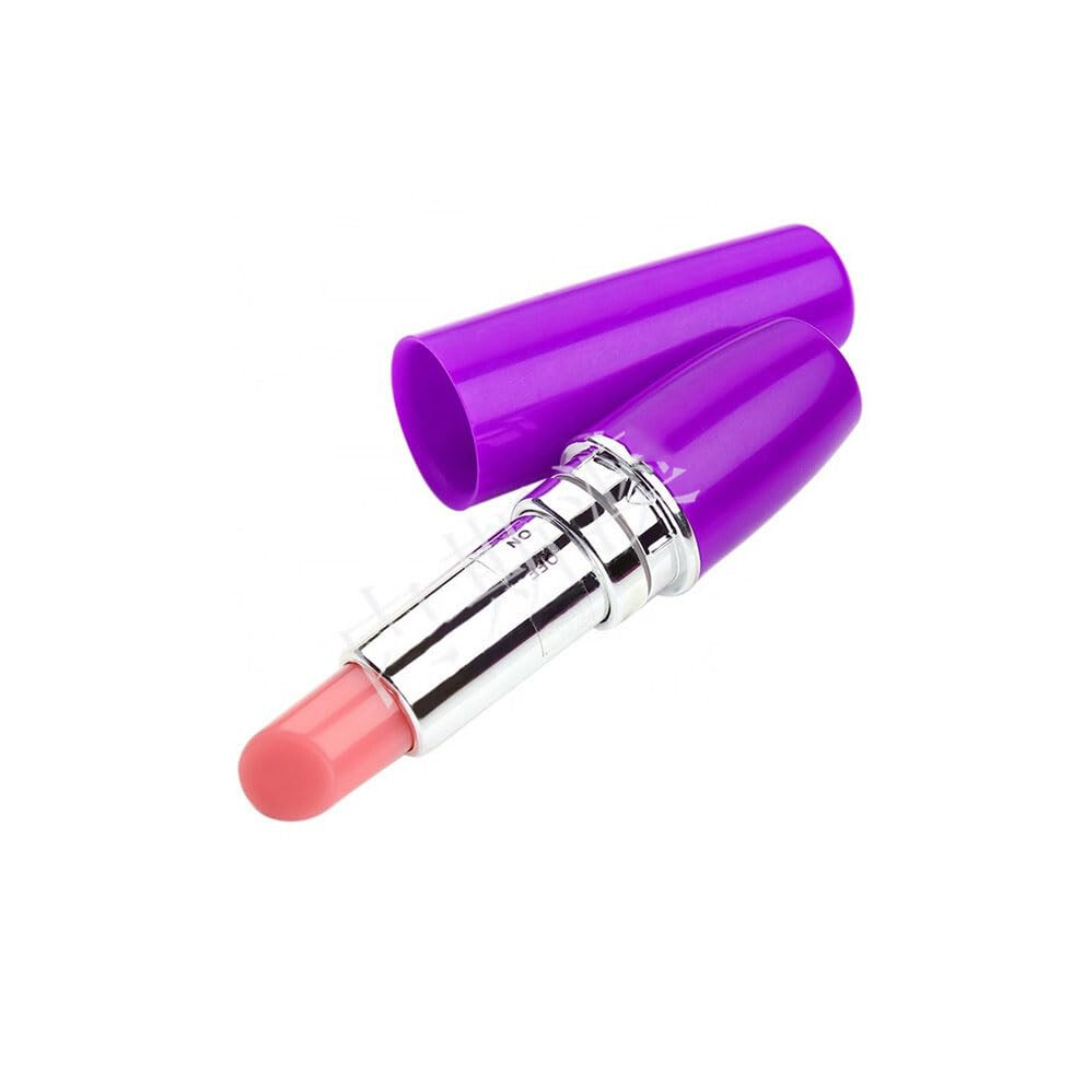 Female Pleasure Portable Handheld Pocket Bullet Massager AHM54X Purple, 10 Modes, Quiet, Waterproof, Soft Massage Ball