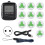 Restaurant Paging System Black Mobile Receiver 10 White Green Silicone 1