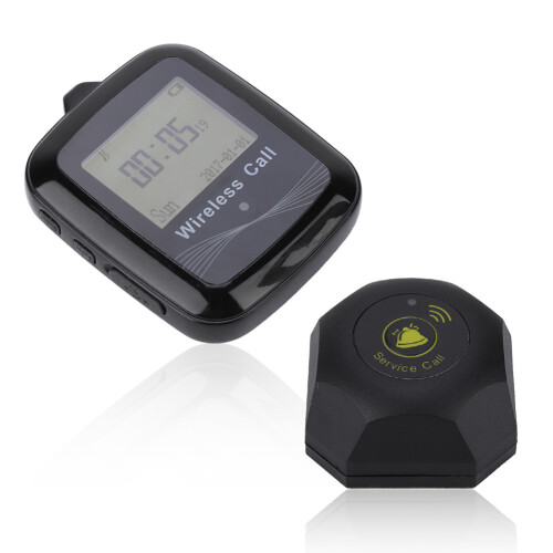 Restaurant Paging System 10pcs Black Wireless Pager 2