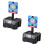 Auto Scoring Archery Target 2 Pack LED Light Sound Effects Easy Assembly For Skill Improvement 1