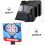 Auto Scoring Archery Target 2 Pack LED Light Sound Effects Easy Assembly For Skill Improvement 4