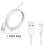 1M USB Cable Stable Fast Charge High Efficiency Portable Data Cable 2