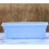 Window Planters PP Resin Rectangular With Tray For Balcony Vegetable Growing Container Blue One Size 3