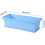 Window Planters PP Resin Rectangular With Tray For Balcony Vegetable Growing Container Blue One Size 4