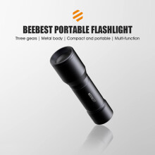 BEEBEST LED Flashlight AAA Rechargeable 3 Modes Waterproof Camping