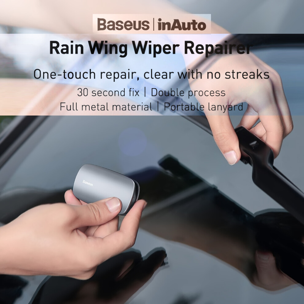 Baseus Windshield Wiper Regroover Blade Trimmer Repair Tool Scratch 586395852108