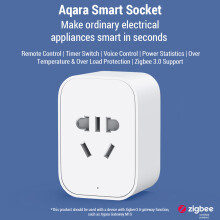 Aqara Smart Plug Energy Monitoring Overload Protection Voice Control