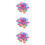 3 Sets 60g Wedding Square Confetti Decorative Paper Sheets For Party 8