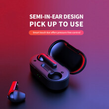 Global QCY T3 BT 5.0 Wireless Earbuds Touch Control Dual Mic