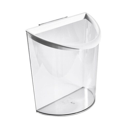 Back-mounted Trash Bin Kitchen U-Shaped Design No-Drill Installation For Cabinet Storage And Garbage Organization