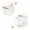 Back-mounted Trash Bin Kitchen U-Shaped Design No-Drill Installation For Cabinet Storage And Garbage Organization 3