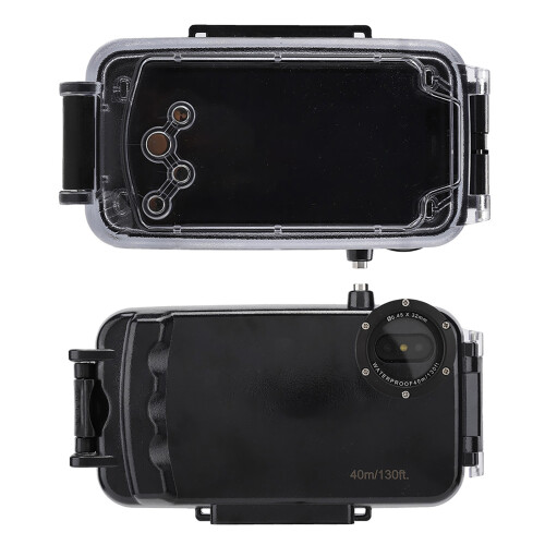 40m Diving Case Dustproof -10C Shockproof iPhone X/XS Black 1