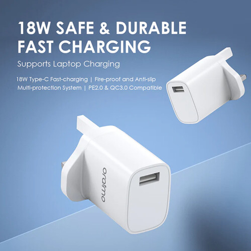 Oraimo Cannon 2 Pro 18W Fast Charging Charger