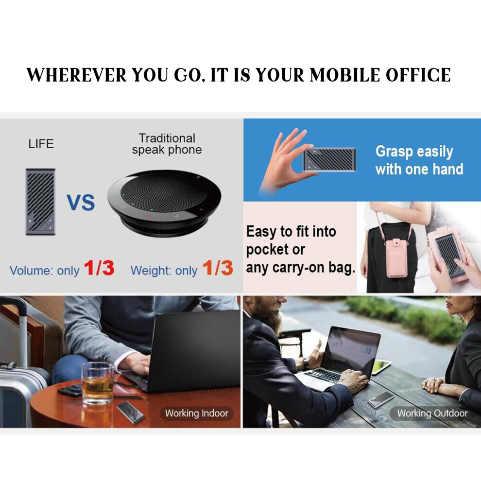 Portable Conference Microphone Speaker 586395765132
