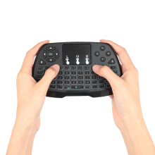 Backlit Wireless Keyboard Mouse 4 Color Light for Android TV PC