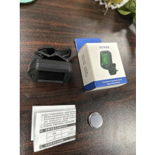 Clip On Digital Guitar Tuner LCD Display A0-C8 Range Battery Operated