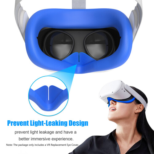 Oculus Quest 2 Silicone Eye Cover Sweatproof Washable 1