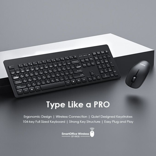 Oraimo OF-KK30 SmartOffice Wireless Keyboard Mouse Combo 2