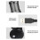 USB Microphone with RGB Light Rotatable for Meeting Chat 5