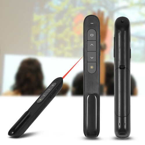 2.4G Wireless Remote Control USB Laser Pointer Clicker Pen 1