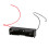 5pcs Plastic Battery Holder Case for 1x 18650 With Wire Leads 1