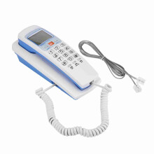 FSK/DTMF Caller ID Corded Phone Desk Landline White