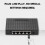 5-Port Gigabit Ethernet Switch RJ45 Smart Network Black 2