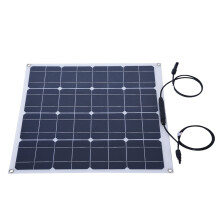 50W Portable Flexible 12V Solar Panel Outdoor for Home Boat RV