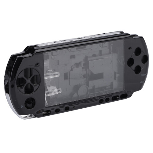 PSP 3006 Full Housing Console Case Cover Black 2