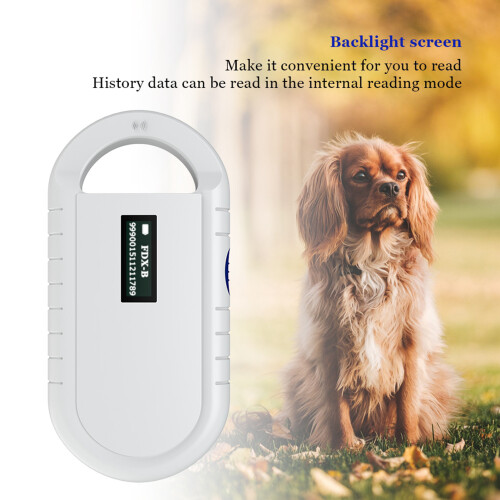 Portable Handheld Animal Chip Reader Pet RFID Scanner 1