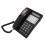 Desktop Wall Phone Black DTMF/FSK Wired Office Landline 4