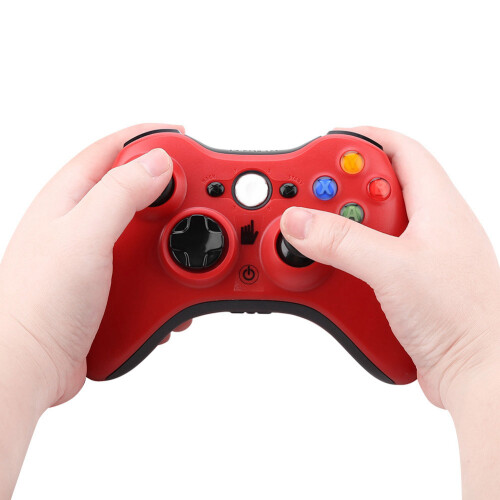 Wireless Xbox 360 Controller Gamepad Red 2